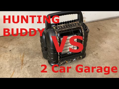 Can I Heat My 2 Car Garage with a Hunting Buddy Heater?