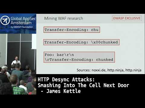Image thumbnail for talk HTTP Desync Attacks: Smashing Into The Cell Next Door