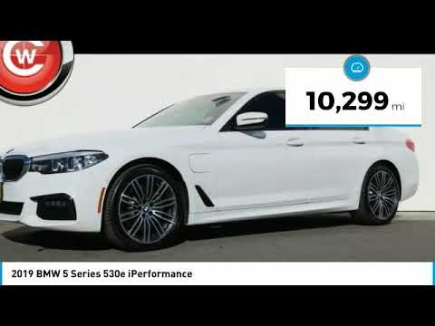 2019 BMW 5 Series 530e iPerformance FOR SALE in San Luis Obispo, CA U5970