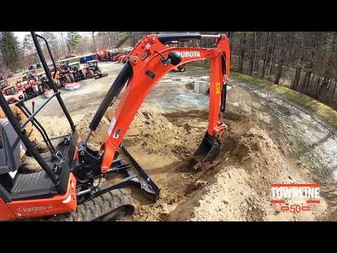 Townline Ride and Drive: Kubota KX018 Compact Excavator