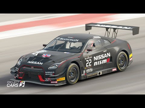 Project Cars 3 Nissan GT-R GT4 Car Racing Around Dubai Autodrome Club