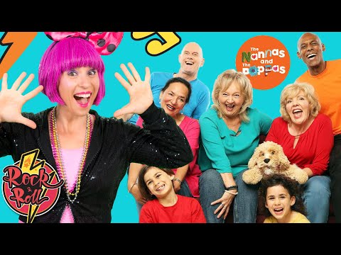 Let's Rock and Roll | Feat. Debbie Doo & The Nannas and the Poppas! | Dance Song For Kids