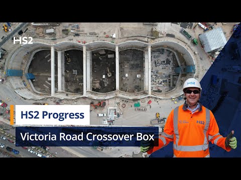 HS2 Super Structure | Victoria Road Crossover Box