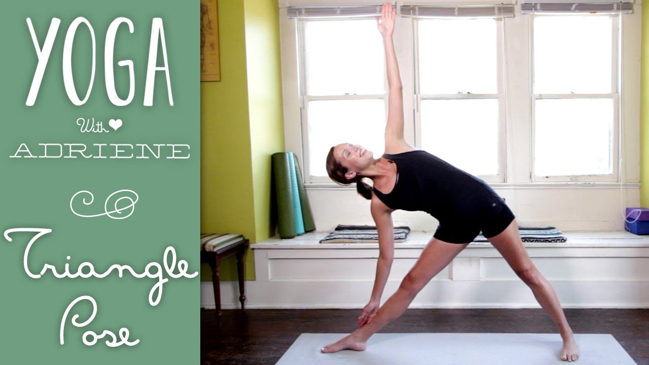 Triangle Pose | Trikonasana | Foundations of Yoga - YouTube