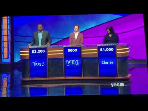 Jeopardy, Travis G. Day 4 - 1st Daily Double (2/6/20)
