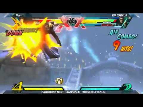 UMVC3 Marn vs EM Taekua SN Snapback 6