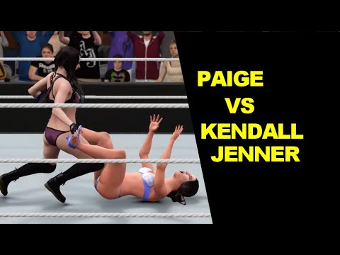 WWE 2K17 Paige vs Kendall Jenner - Extreme Rules