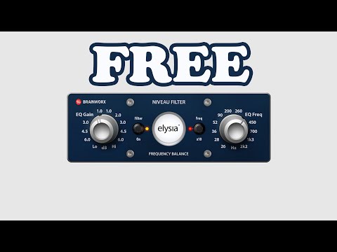 FREE Niveau Filter by Plugin Alliance