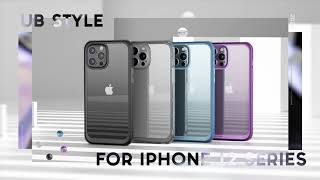 SUPCASE UB Style Apple iPhone 12/12 Pro Hoesje Back Cover Transparant Hoesjes