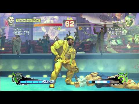 SSF4 AE [Balrog] ice0age r vs Takakun1031 [Sagat]