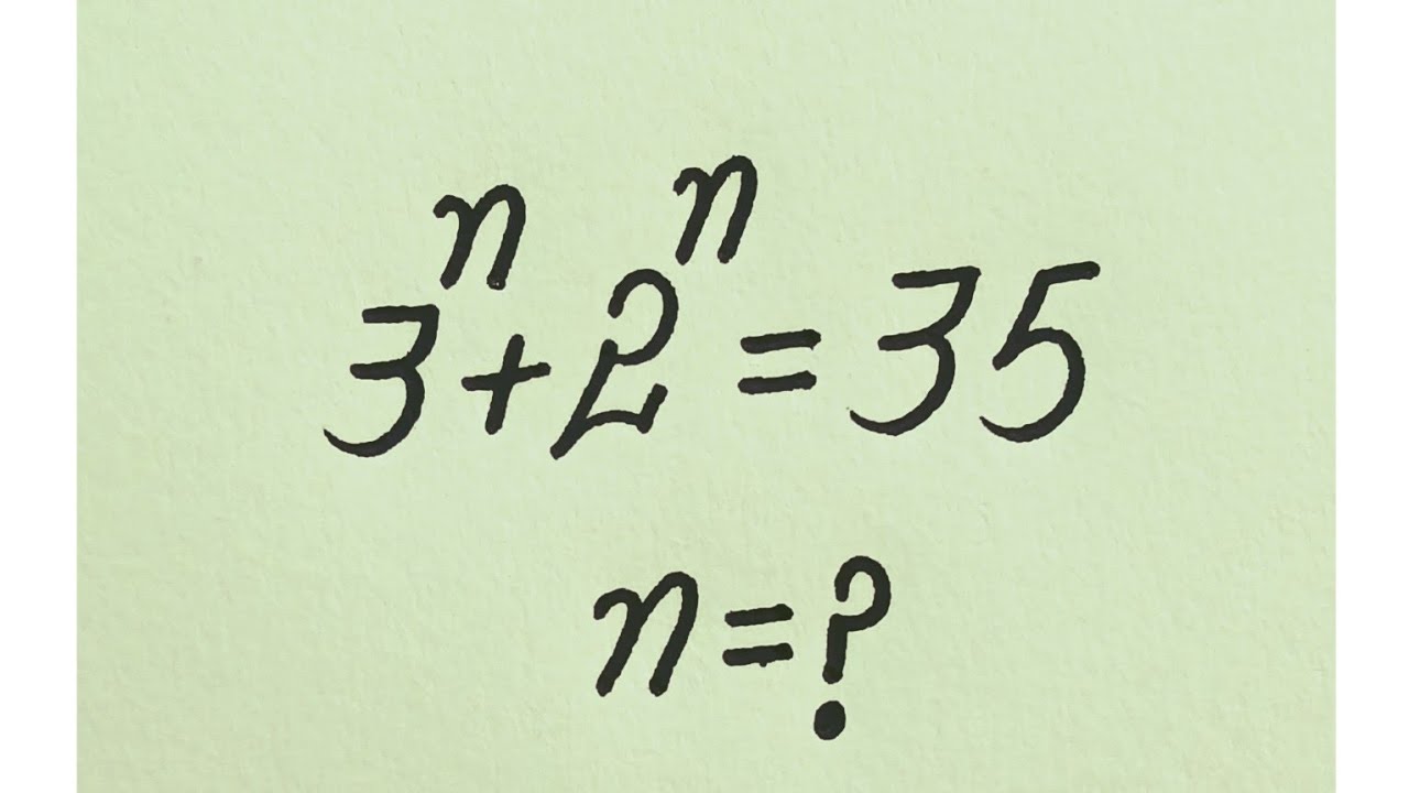 Russian l can you solve this exponential problem?? l Olympiad Mathematics