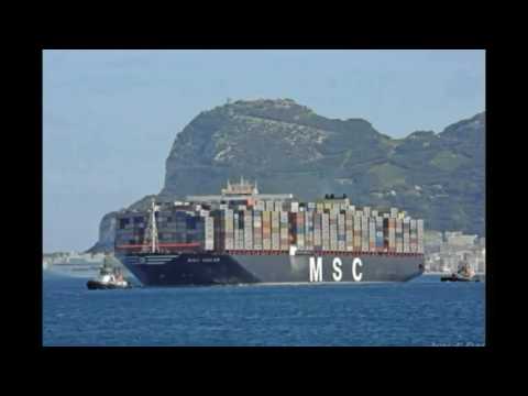 MSC OSCAR largest container ship in the world 2017.