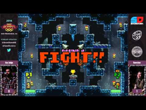 Indie Olympics 2016: Towerfall - Guy Judge vs Rawrchan - Pools