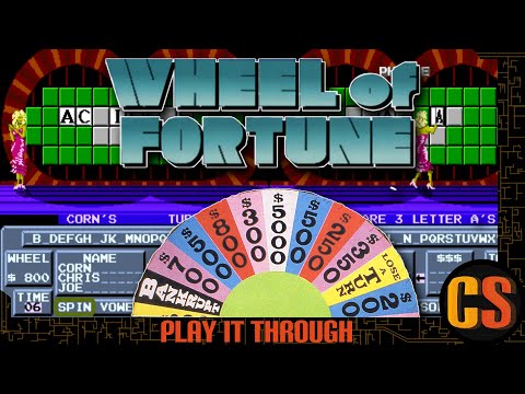 WHEEL OF FORTUNE - PLAY IT THROUGH - YouTube