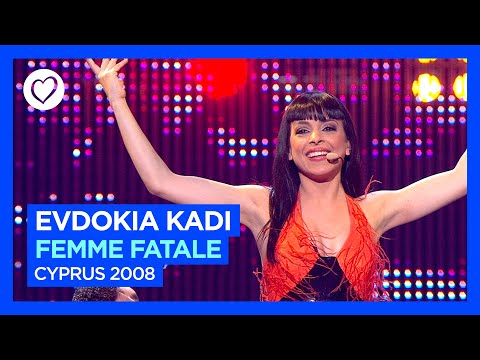 Evdokia Kadi - Femme Fatale (LIVE) | Cyprus 🇨🇾 | Second Semi-Final | Eurovision 2008