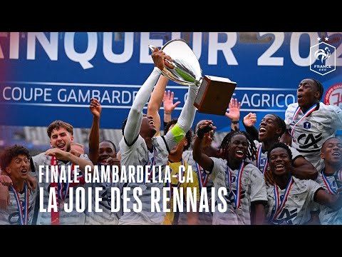 JOIE et RÉACTIONS des Rennais / Coupe Gambardella-CA 2025
