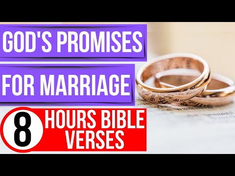 Marriage Bible verses & God's promises (Encouraging Bible verses for sleep)