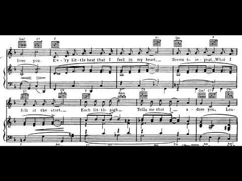 Scene from Louise by Richard A. Whiting and Leo Robin