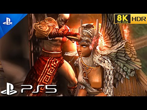 (PS5) GOD OF WAR 2 - Kratos vs Sisters of Fate | ULTRA High Graphics Gameplay [8K 4K 60FPS HDR]