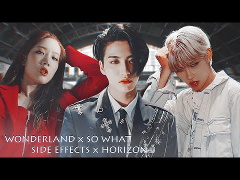 LOONA x ATEEZ x STRAY KIDS - SO WHAT x WONDERLAND x SIDE EFFECTS x HORIZON [MASHUP]