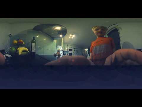August Hylse - Test av 360 FLY kamera (360 graders kamera) (med pappa Christian)