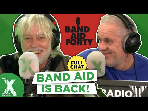 Bob Geldof talks Band Aid 40! | The Chris Moyles Show | Radio X
