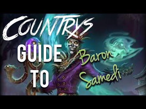 Smite: Op build for Baron Samedi Season 5 (Xbox one) Beginners guide