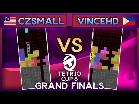 GRAND FINALS - TETR IO Cup 8 - CZSmall Vs. VinceHD