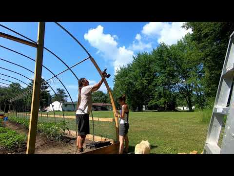 Framing Greenhouse Endwalls!
