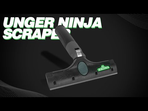 ErgoTec Ninja Combo grattoir + porte grattoir Unger