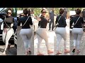 Malaika Arora Look Huge Figure Tight Gym Pant Outfit Mumbai Celeb