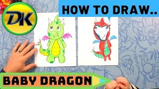 How to Draw a Baby Dragon