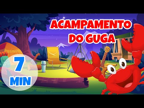 Acampamento do Guga - Giramille 7 min | Desenho Animado Musical