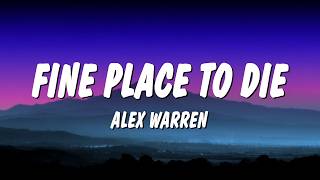 Cover art for Fine place to dIe