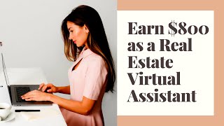 Earn $700-$800 Monthly as a Remote Real Estate Assistant