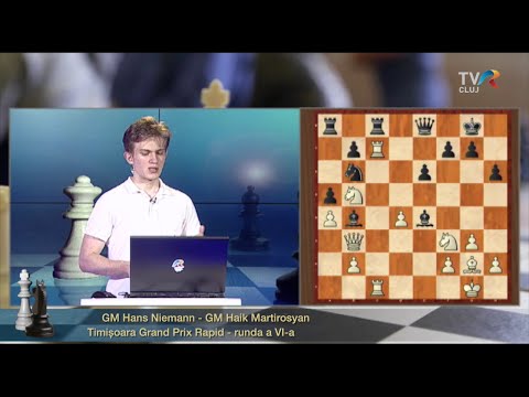 Memorialul Cristina Foisor - Timisoara Grand Prix Rapid, Hans Niemann locul 1 cu 9,5 puncte din 10