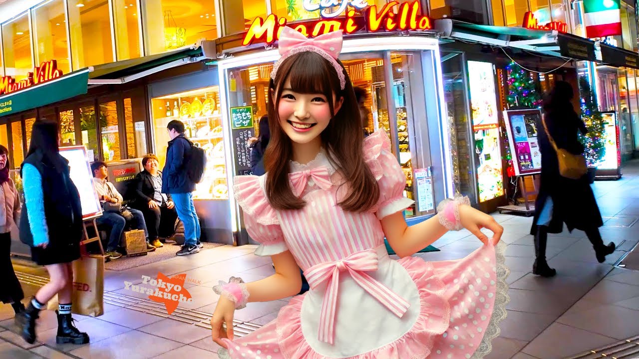 Tokyo Yurakucho 🐶 Night illumination ♪💖 4K non-stop 1 hour