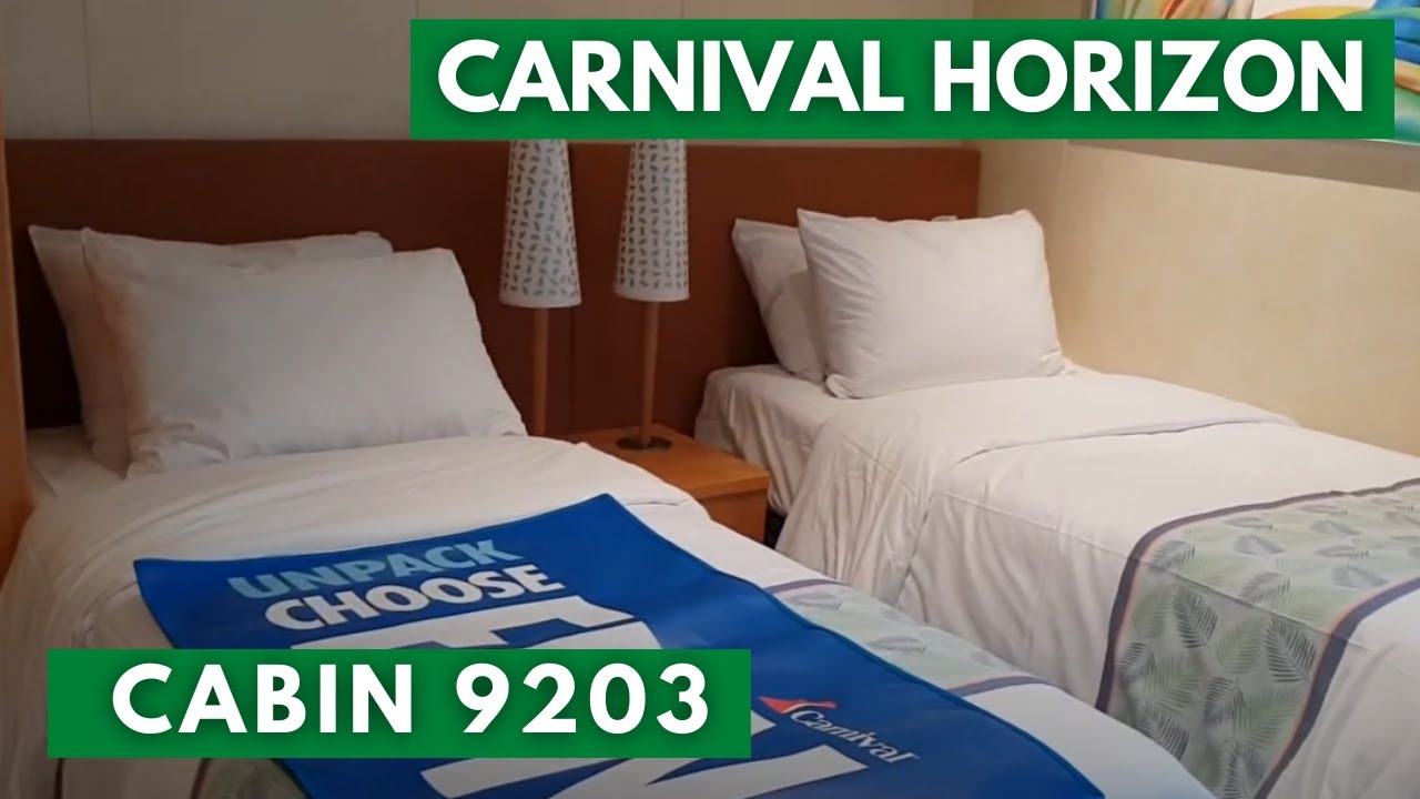 Carnival Horizon - Cabin 9203 - Video 2