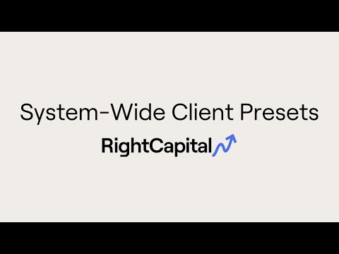 Client Presets  (15:05)