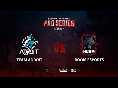Team Adroit vs BOOM Esports, BTS Pro Series Season 2: SEA, bo2, game 1 [4ce]
