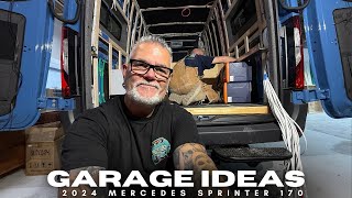 DESIGNED This Van From Years Of Van Life SACRIFICE. Garage Layout Ideas