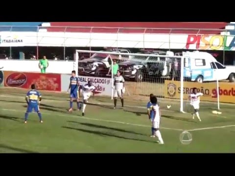 Itabaiana 4x2 Boca Júnior/SE - Campeonato Sergipano 2016