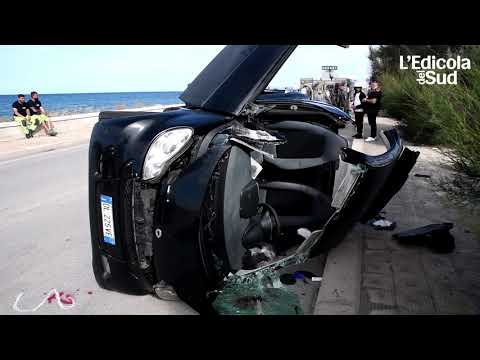 Bari, tre mezzi coinvolti in un incidente a San Giorgio: tre i feriti. Uno è grave