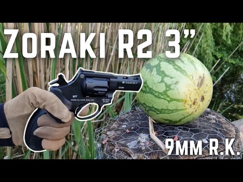 Zoraki R2 3" Revolver 9mm R.K. - Showcase & Shooting