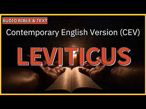 English Audio Bible | Leviticus (FULL STORY) | Contemporary English Version (CEV)
