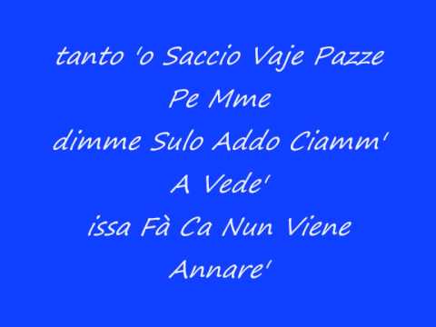 gigi d'alessio annarè + testo