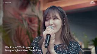 RED VELVET - Would U [Live Acoustic with Roman Lyrics]