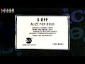 8 Off Alize For Dolo 1995 PROMO