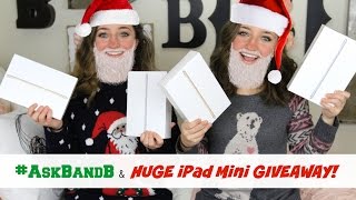#AskBandB + HUGE iPad Giveaway!
