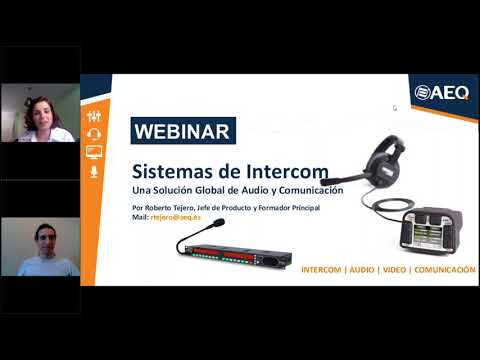 AEQ Webinar - Sistemas de Intercom